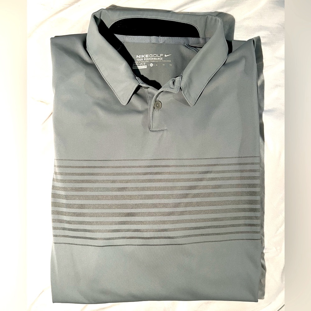 Nike Dry Fit Golf Shirt, XL